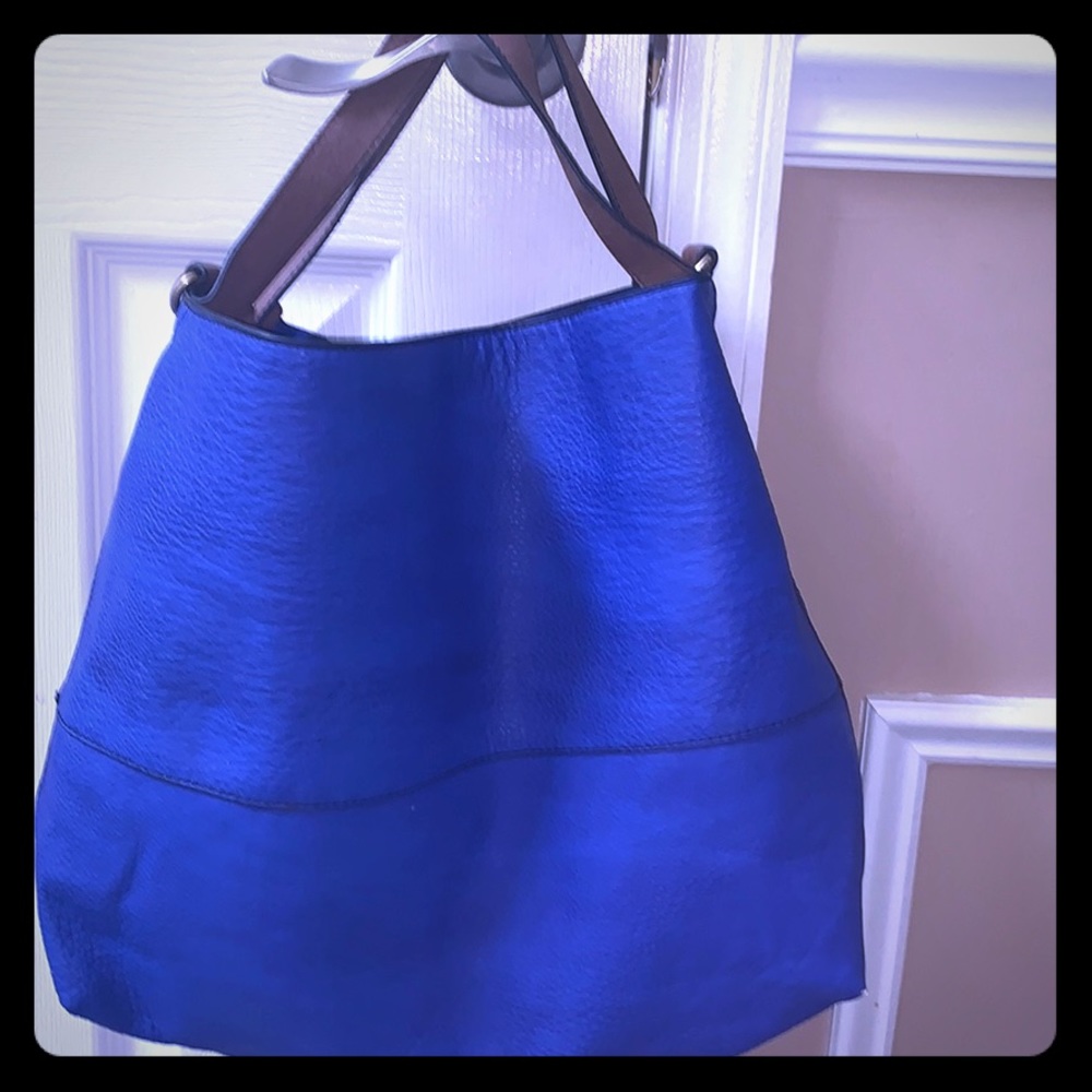 Royal blue bag